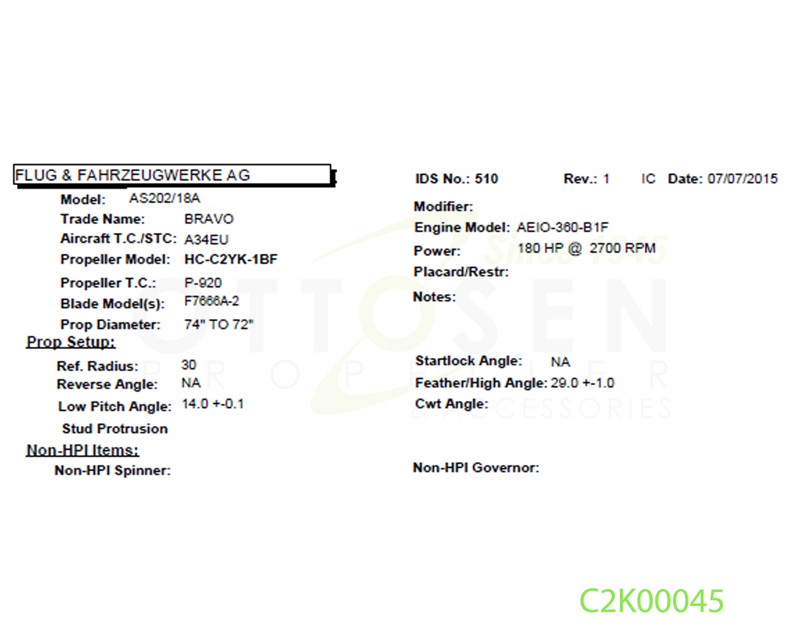 C2K00045-HARTZELL-PROPELLER-HC-C2YK-1BF-F7666A-2-PICTURE-6