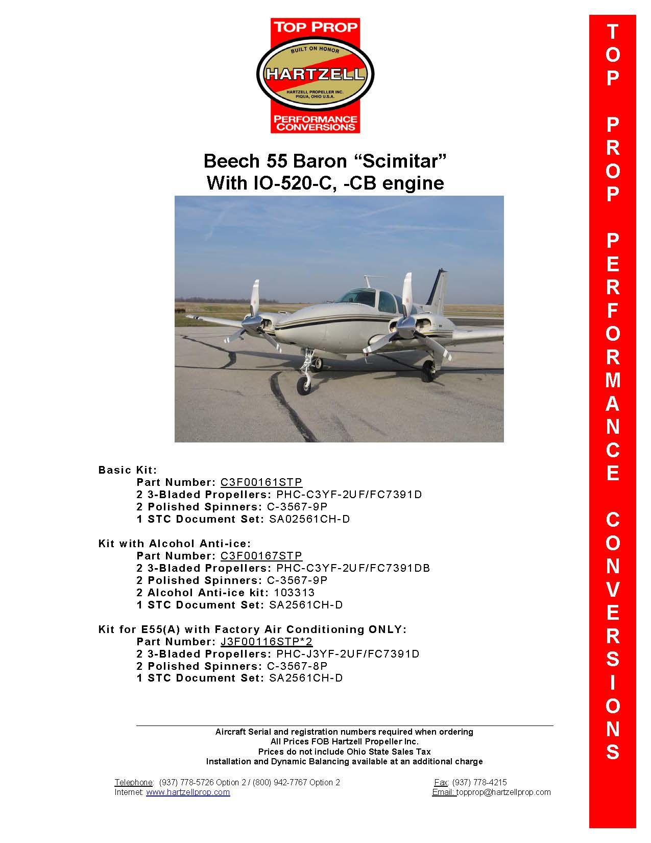 BEECH-55-BARON-IO-520-SCIMITAR-J3F00116STP*2-PAGE-1