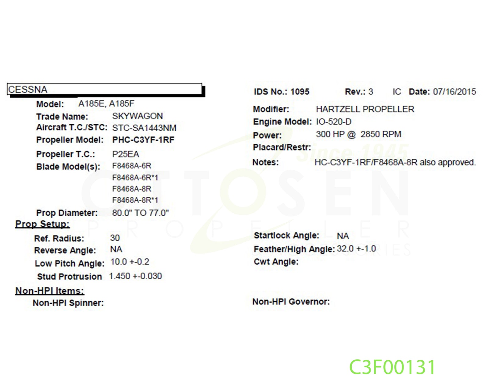 C3F00131-HARTZELL-PROPELLER-PHC-C3YF-1RF-F8468A-8R-SM30-PICTURE-1
