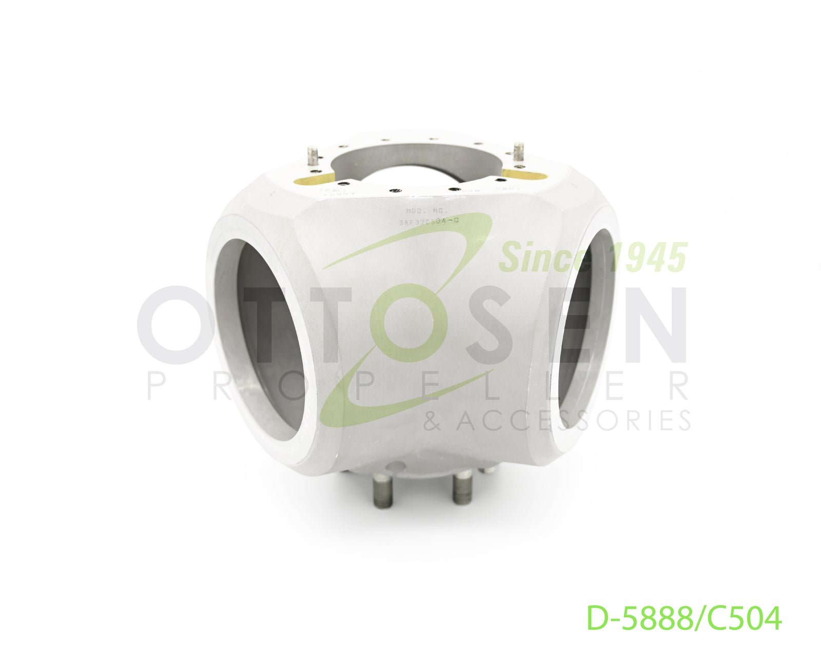 D-5888-C504-McCAULEY-PROPELLER-HUB-ASSEMBLY-3-BLADED-FEATHERING-PICTURE-1