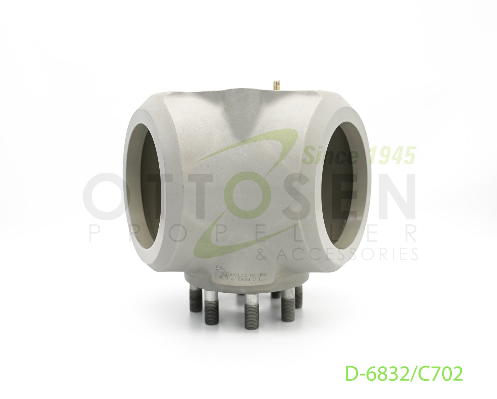 D-6832-C702-McCAULEY-PROPELLER-HUB-ASSEMBLY-3-BLADE-TURBINE-PICTURE-1