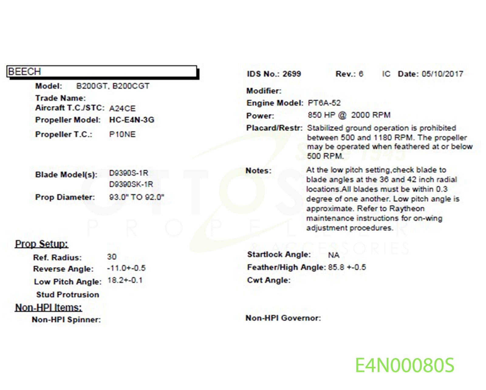 E4N00080S-HARTZELL-PROPELLER-HC-E4N-3G-D9390SK-1R-D-630-2P-PICTURE-3