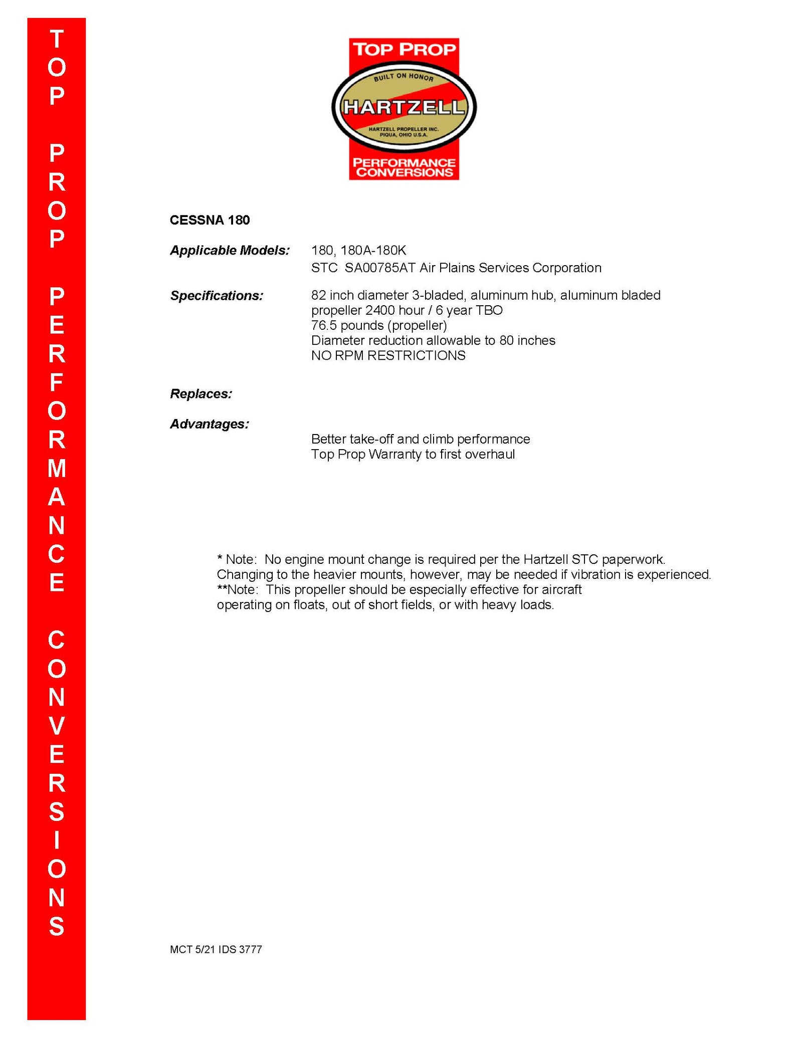 HARTZELL-PROPELLER-CESSNA-180-VOYAGER-IO-550-D-SA04491CH-C3F04974STP-Page-2