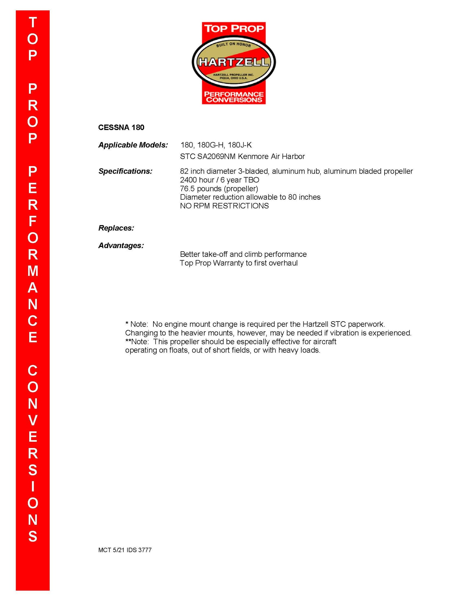 HARTZELL-STC-CESSNA-180VOYAGER-O-470-U-C-O520KAH-2-IO-520-C-O520KAH-1-SA04491CH-C3F04994STP-Page-2