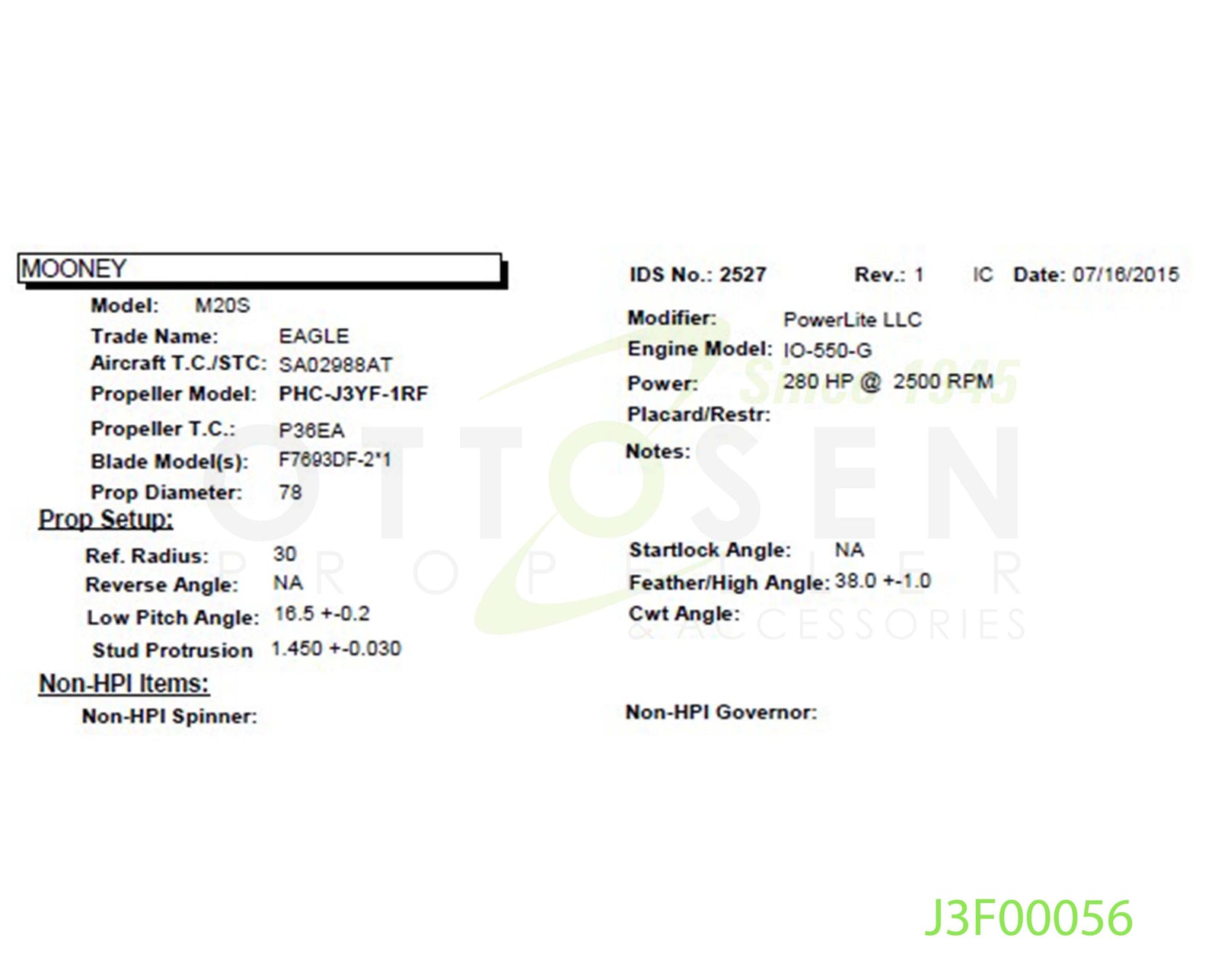 J3F00056-HARTZELL-PROPELLER-PHC-J3YF-1RF-F7693DF-2-S40-PICTURE-1