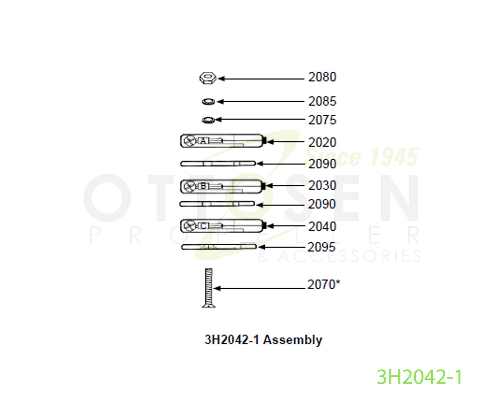3H2042-1-HARTZELL-PROPELLER-MODULAR-BRUSH-BLOCK-ASSEMBLY-PICTURE-1