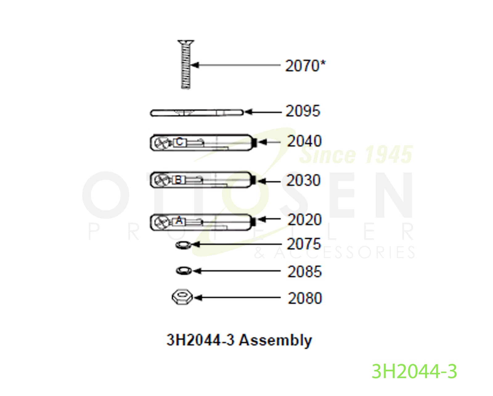 3H2044-3-HARTZELL-PROPELLER-MODULAR-BRUSH-BLOCK-ASSEMBLY-PICTURE-1