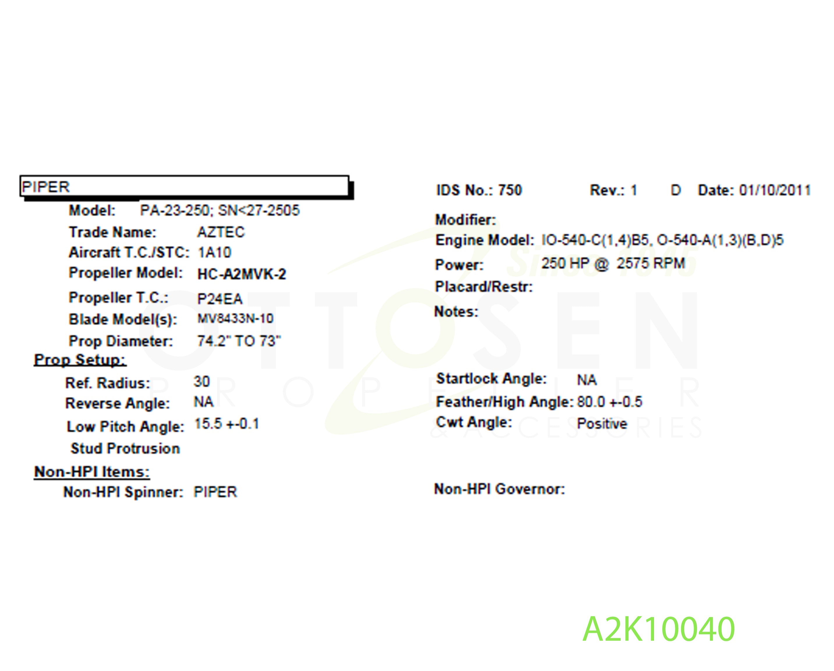 憂　ページ HARTZELL PROPELLERS Tagged 