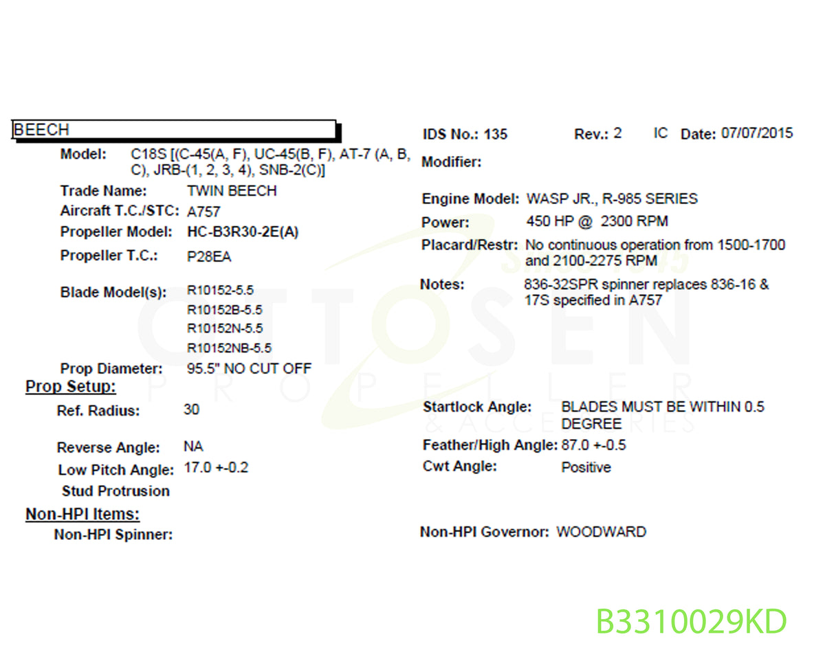 B3310029KD-HARTZELL-PROPELLER-HC-B3R30-2EA-R10152N-5.5-PICTURE-1