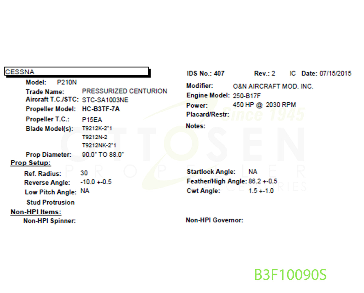 B3F10090S-HARTZELL-PROPELLER-HC-B3TF-7A-T9212NK-2*1-PICTURE-1