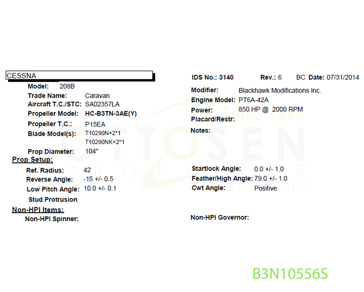 B3N10556S-HARTZELL-PROPELLER-HC-B3TN-3AEY-T10290N+2*1-PICTURE-1