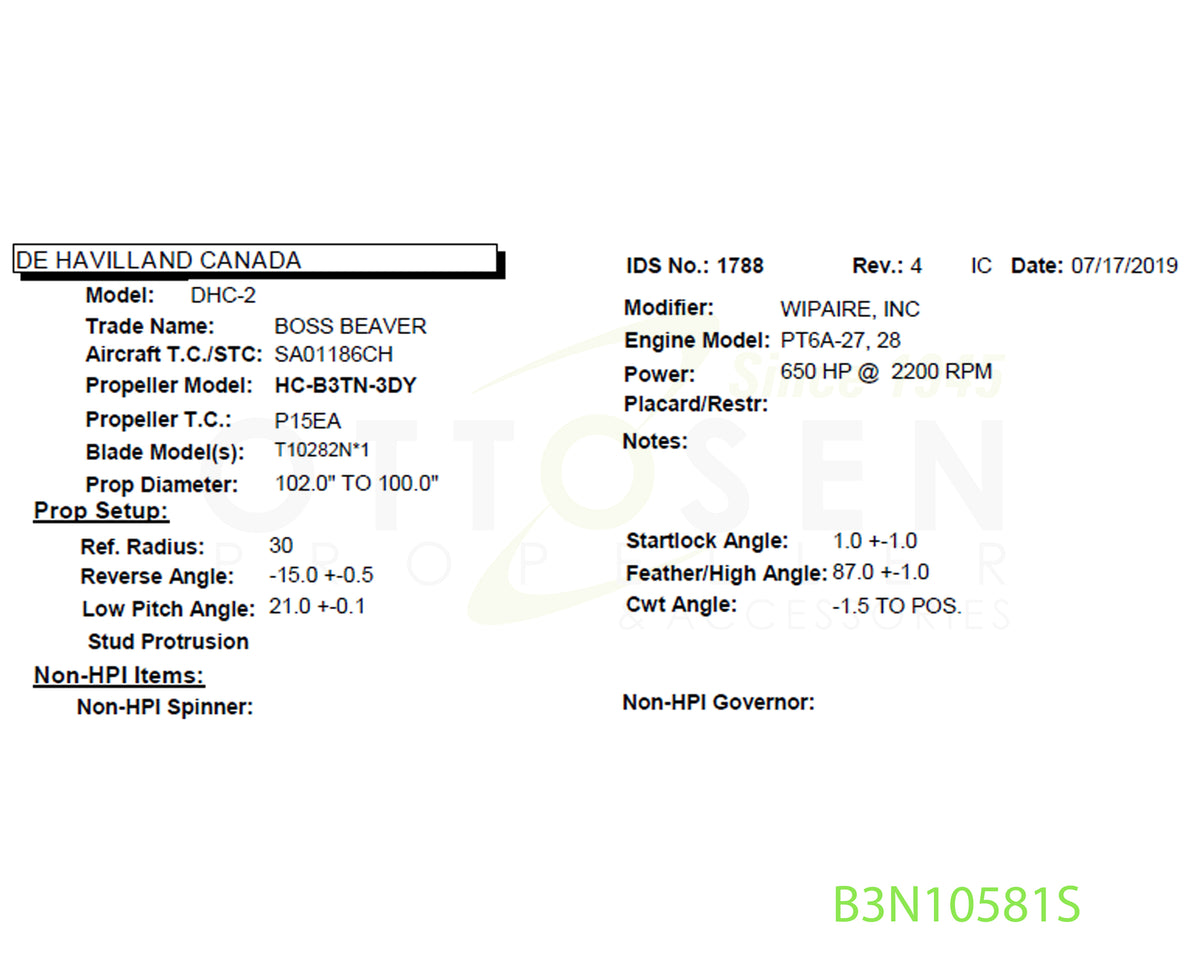 B3N10581S-HARTZELL-PROPELLER-HC-B3TN-3DY-T10282N*1-C-3065-1P-PICTURE-1