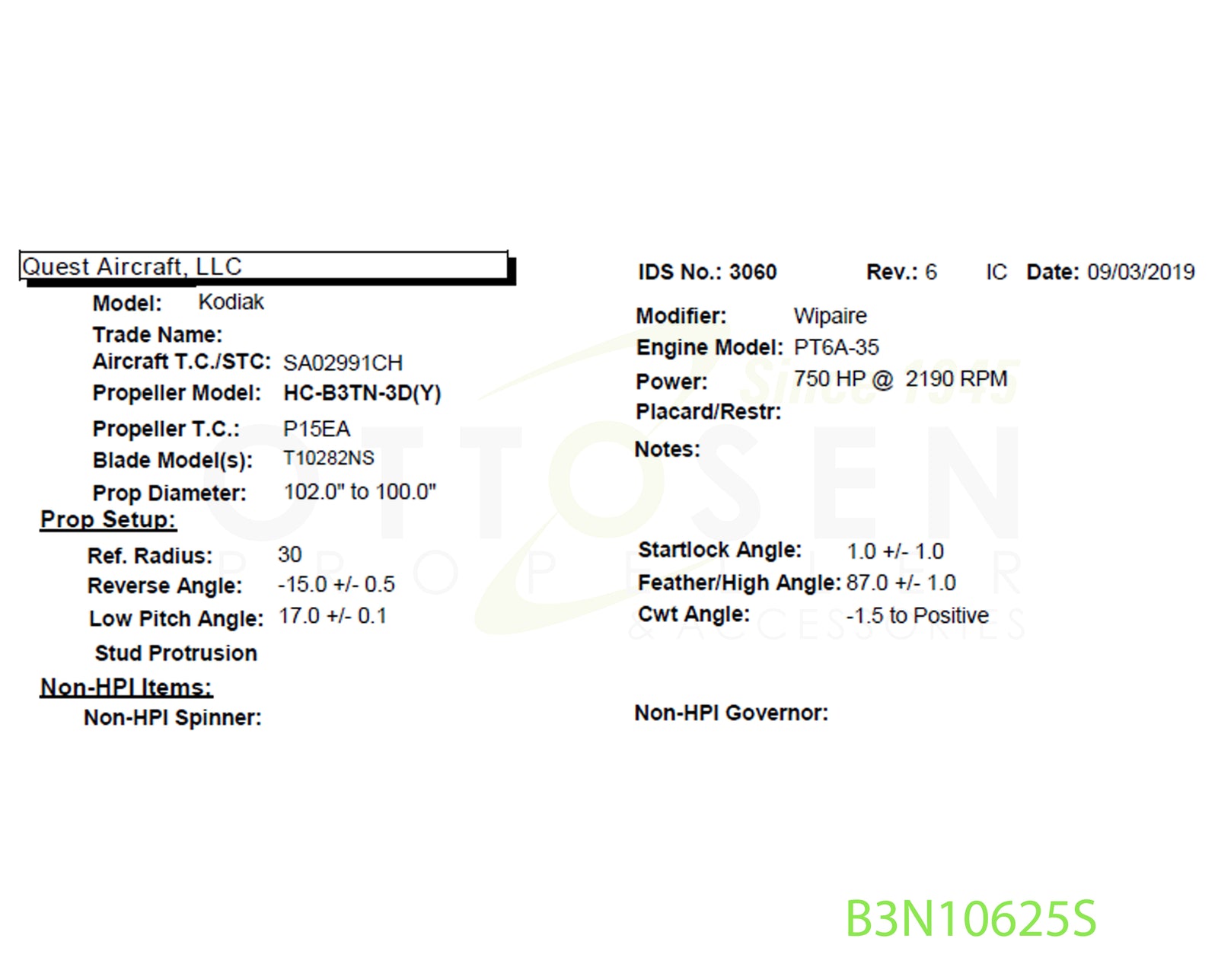 B3N10625S-HARTZELL-PROPELLER-HC-B3TN-3DY-T10282NS-C-3065-1P-PICTURE-1