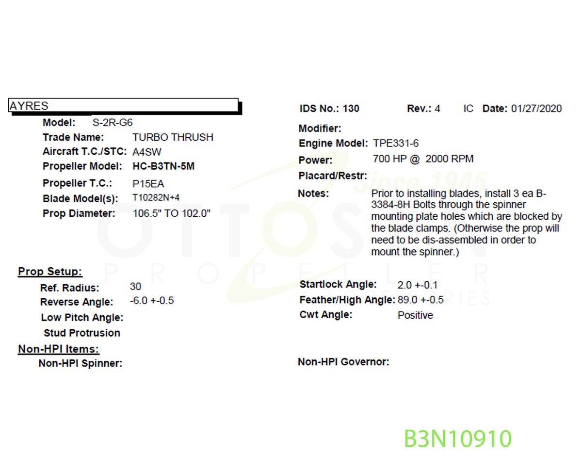 B3N10910-HARTZELL-PROPELLER-HC-B3TN-5M-T10282N+4-PICTURE-1