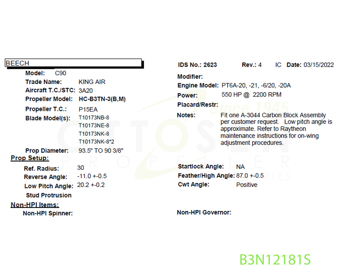 B3N12181S-HARTZELL-PROPELLER-HC-B3TN-3M-T10173NK-8-C-3065-13P-PICTURE-1