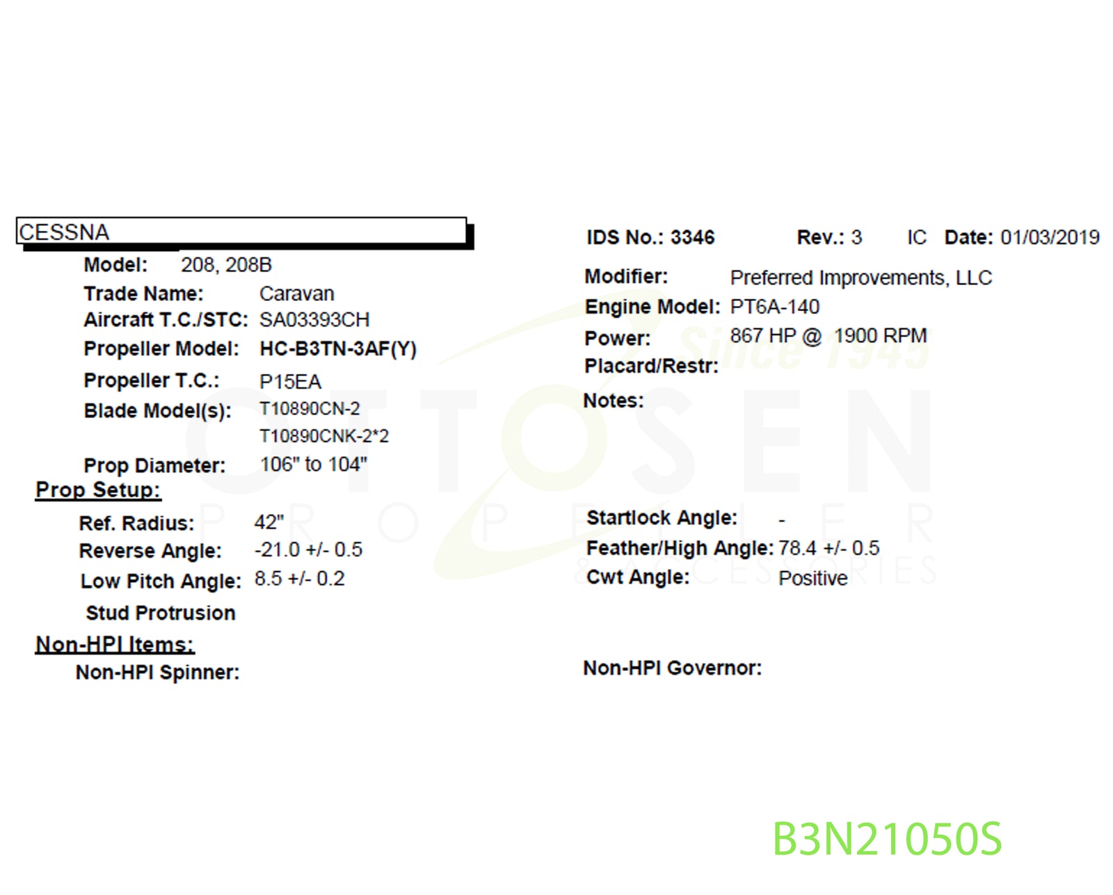 B3N21050S-HARTZELL-PROPELLER-HC-B3TN-3AF-T10890CN-2-D-4897-P-PICTURE-1