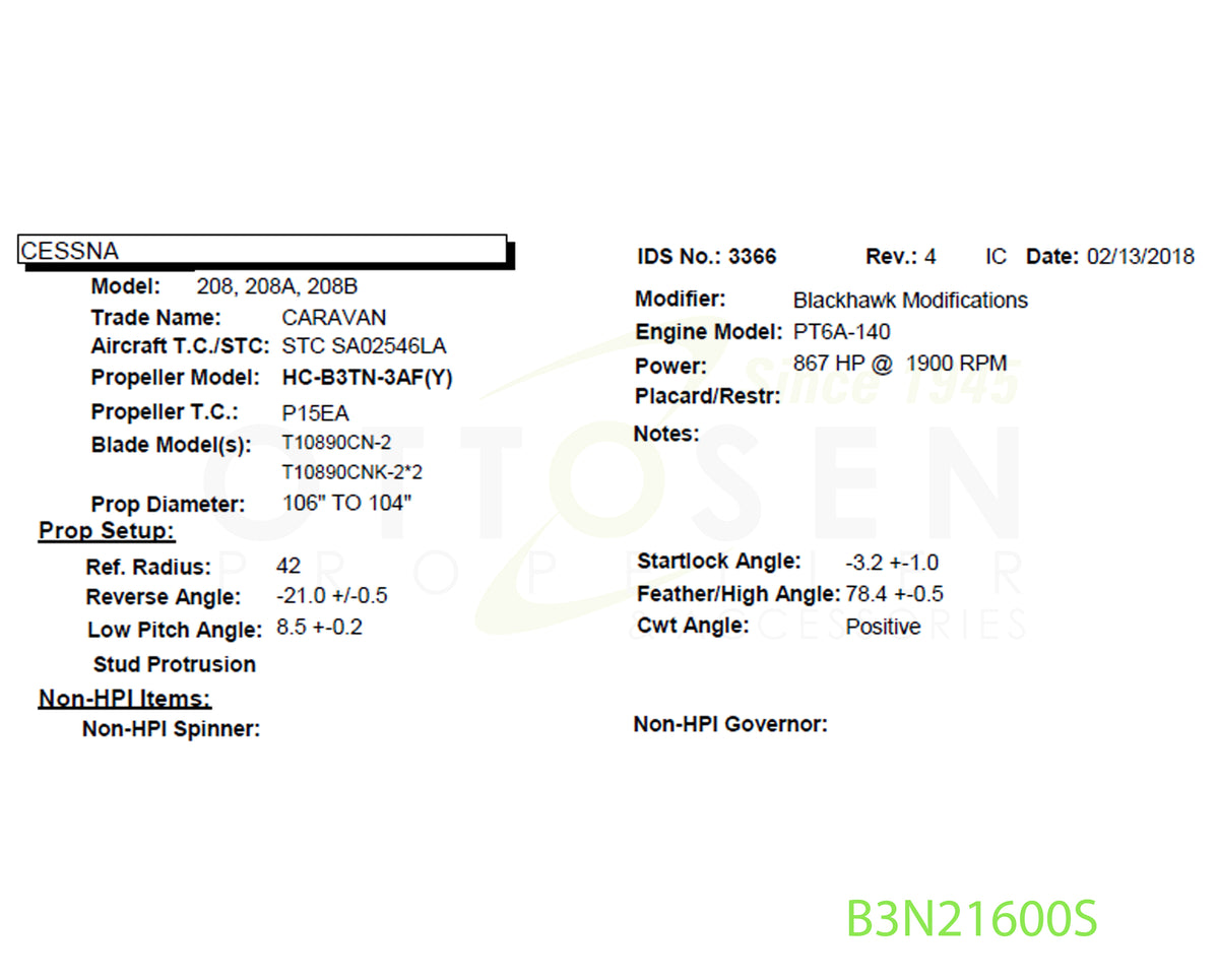B3N21600S-HARTZELL-PROPELLER-HC-B3TN-3AF-T10890CNK-2*2-PICTURE-1