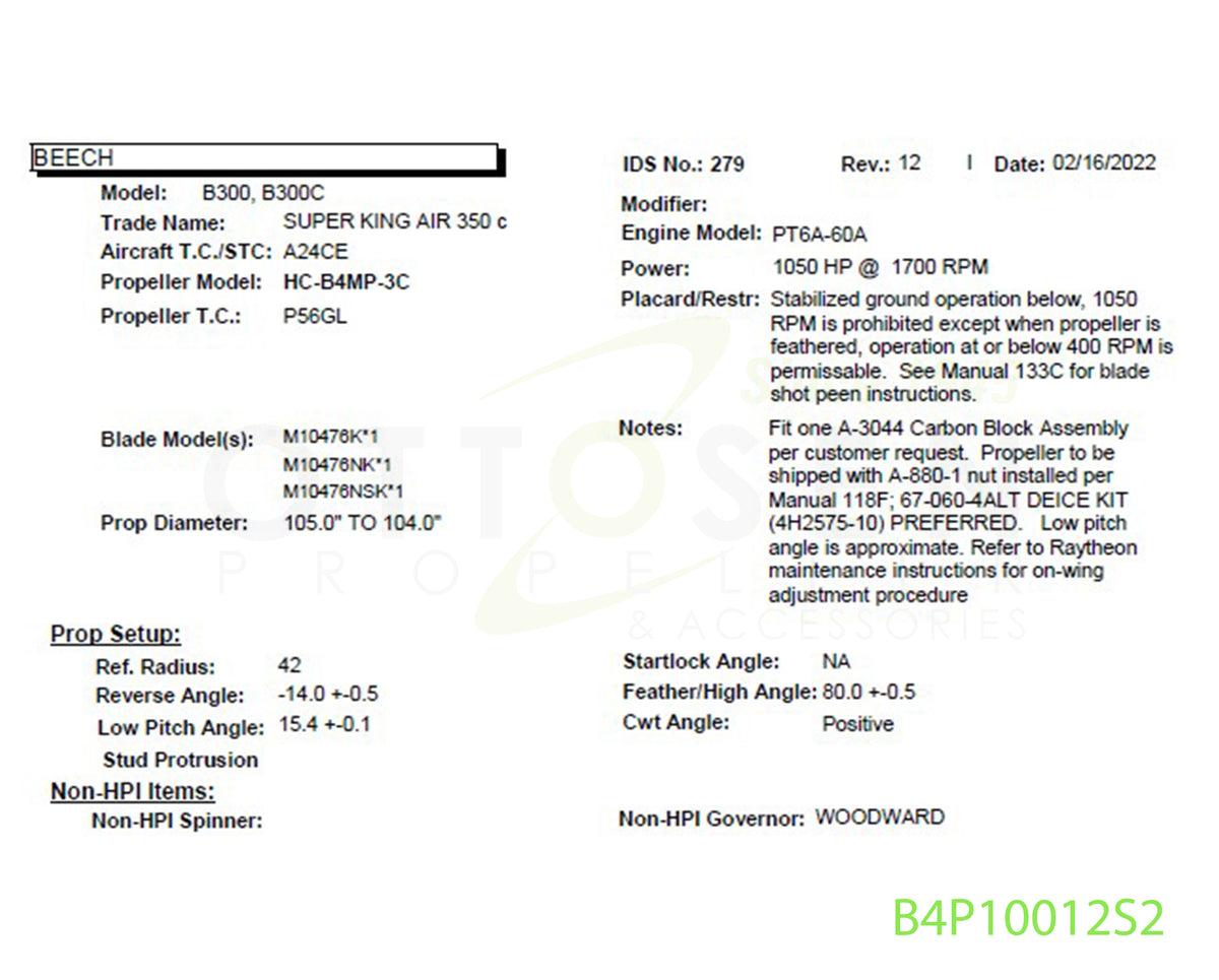 B4P10012S2-HARTZELL-PROPELLER-HC-B4MP-3C-M10476NSK-1-D-5519-2P-PICTURE-1