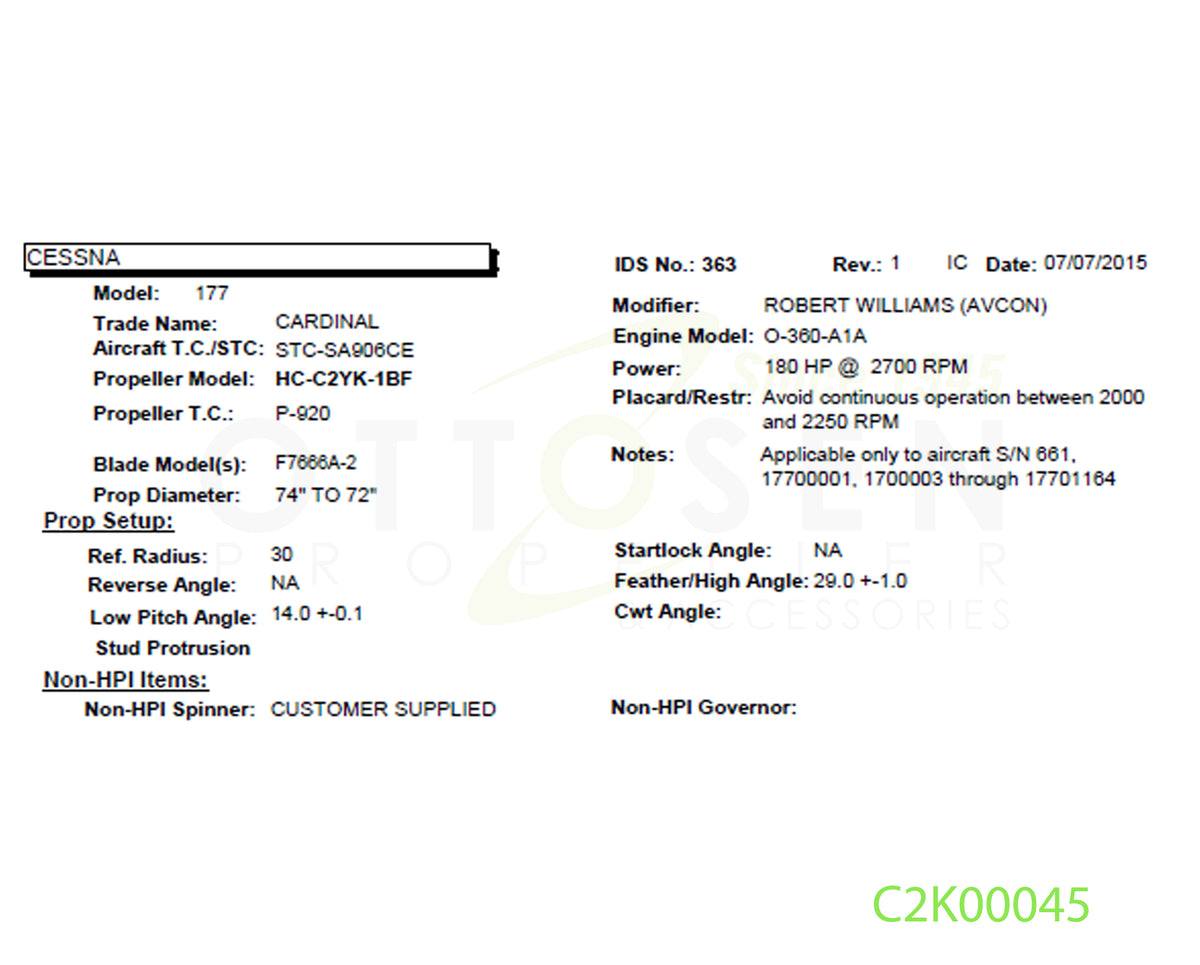 C2K00045-HARTZELL-PROPELLER-HC-C2YK-1BF-F7666A-2-PICTURE-5