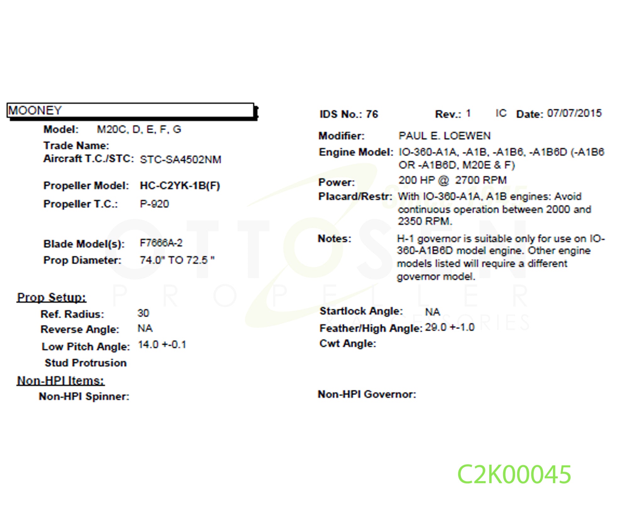 C2K00045-HARTZELL-PROPELLER-HC-C2YK-1BF-F7666A-2-PICTURE-7