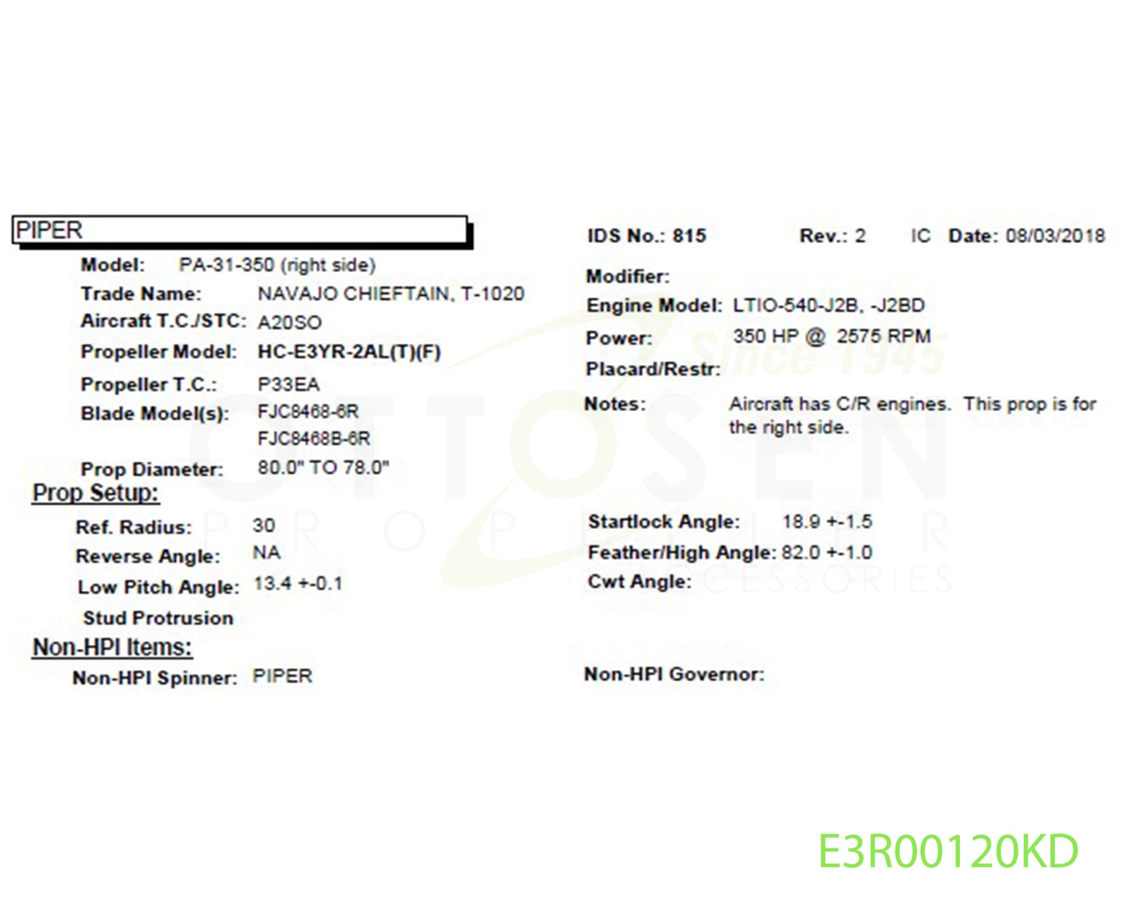 E3R00120KD-HARTZELL-PROPELLER-HC-E3YR-2ALTF-FJC8468-6R-SM11-PICTURE-1