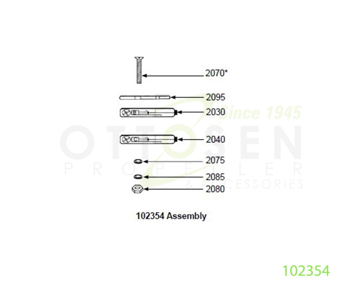 102354 - HARTZELL MODULAR BRUSH BLOCK ASSEMBLY