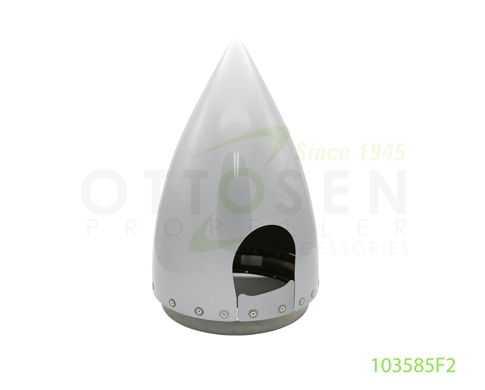 103585F2-HARTZELL-PROPELLER-COMPOSITE-SPINNER-ASSEMBLY-SILVER-PICTURE-1