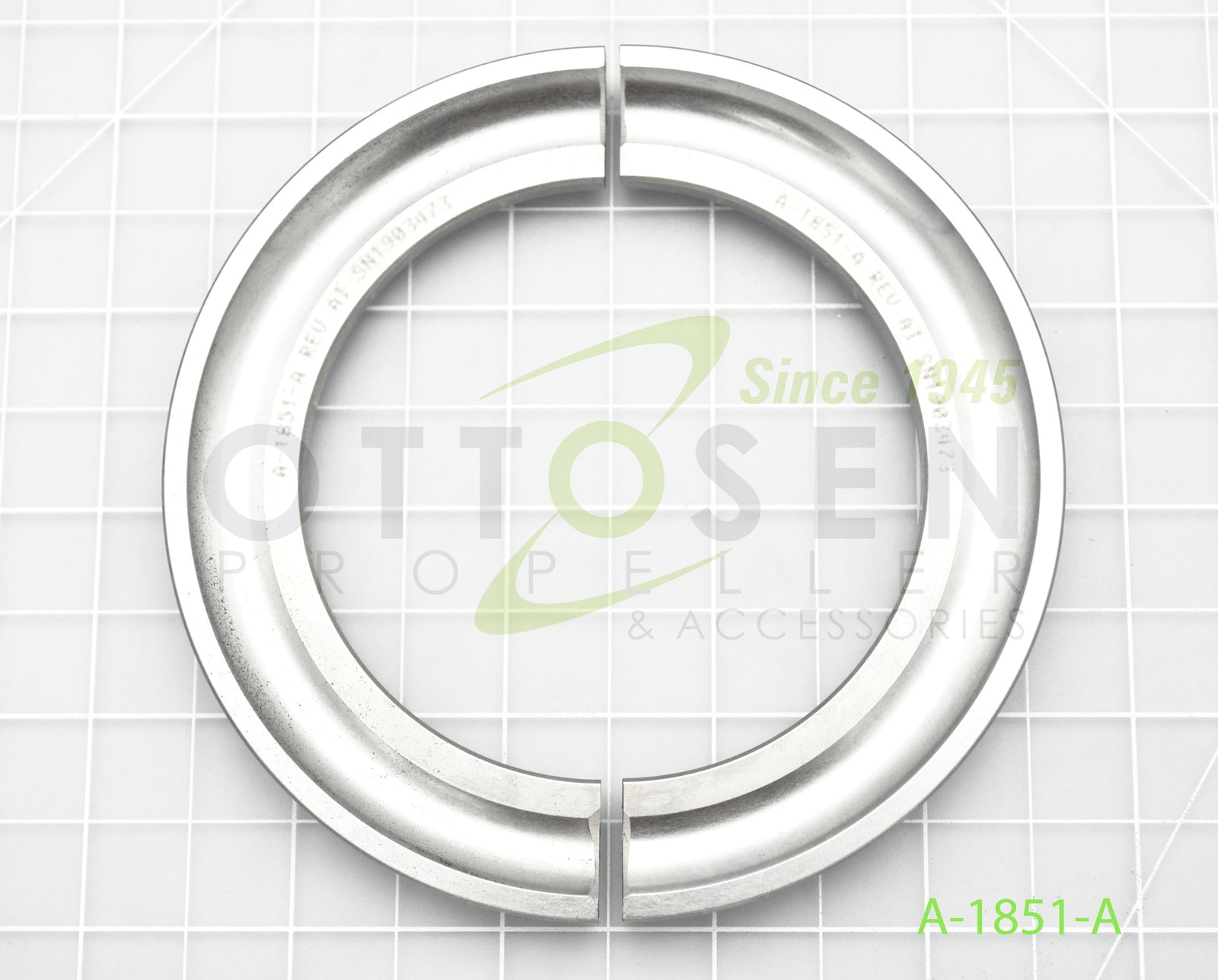 A-1851-A-HARTZELL-PROPELLER-BLADE-RETENTION-BEARING-RACE-HUB-SIDE-PICTURE-2