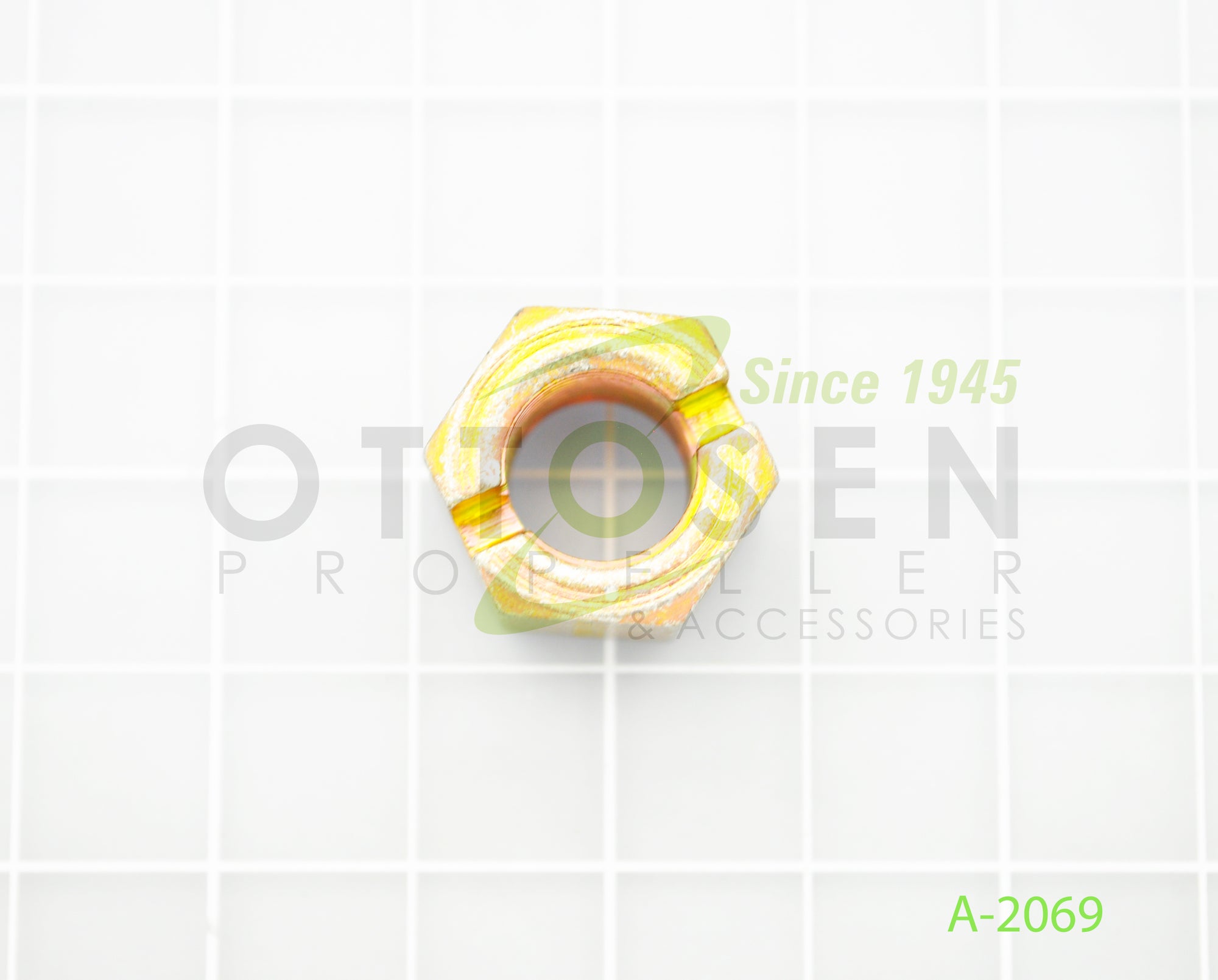 A-2069-HARTZELL-PROPELLER-CASTELLATED-MOUNTING-NUT-PICTURE-2