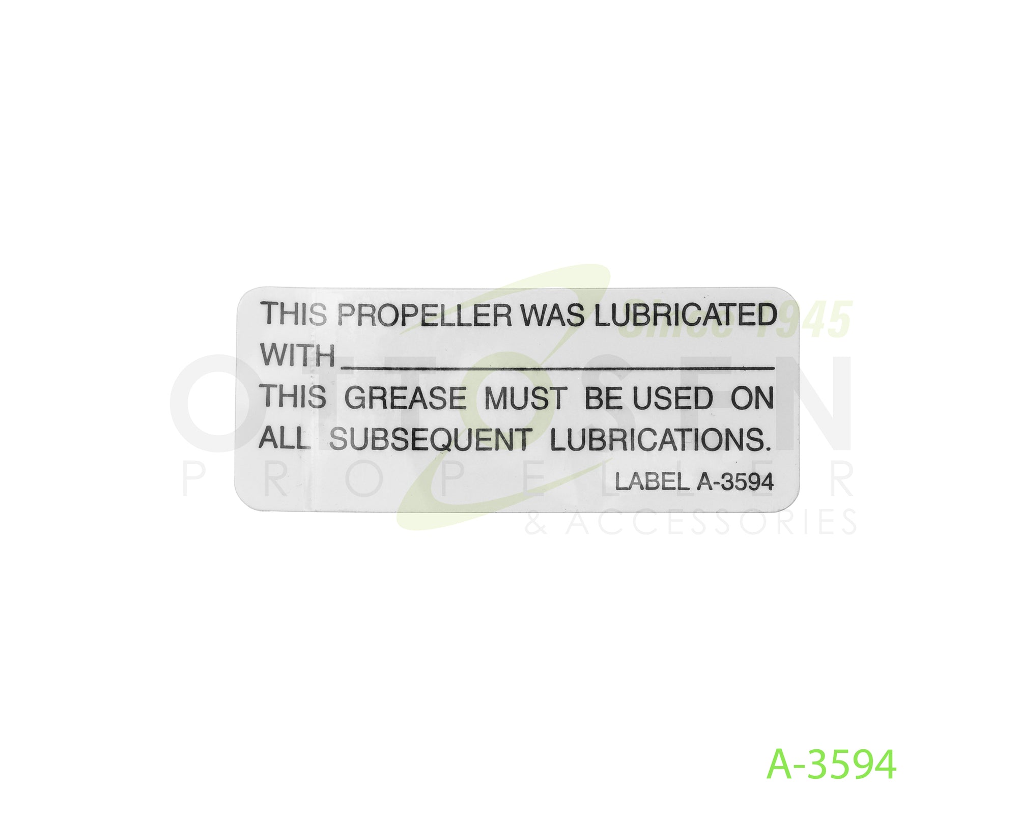 A-3594-HARTZELL-PROPELLER-CYLINDER-LUBRICATION-DECAL-PICTURE-1