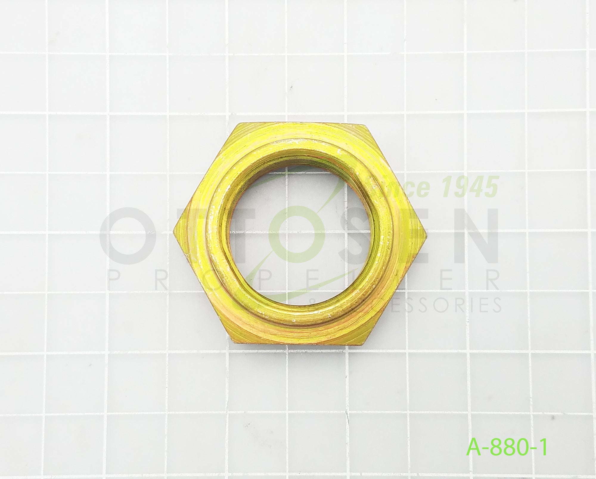 A-880-1-HARTZELL-PROPELLER-NUT-HEX-THIN-SELF-LOCKING-PICTURE-2