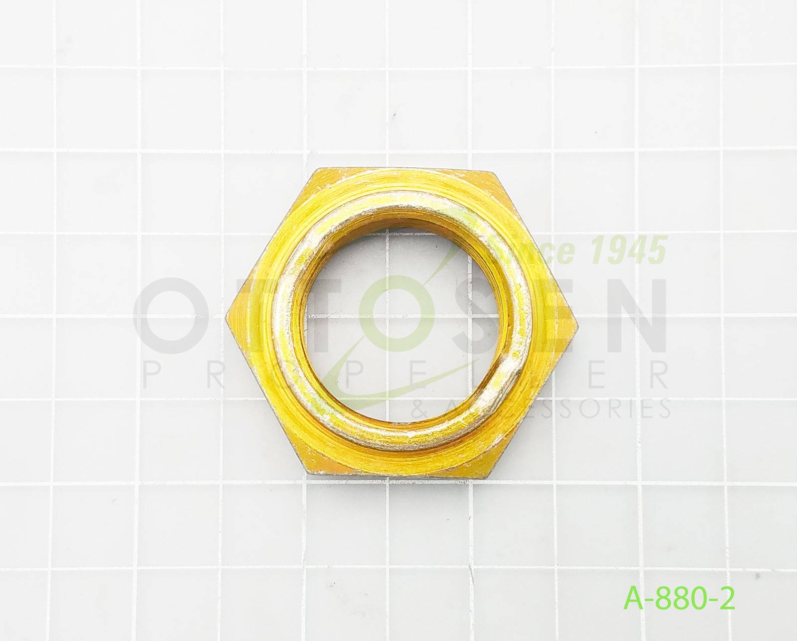 A-880-2-HARTZELL-PROPELLER-NUT-HEX-THIN-SELF-LOCKING-PICTURE-2