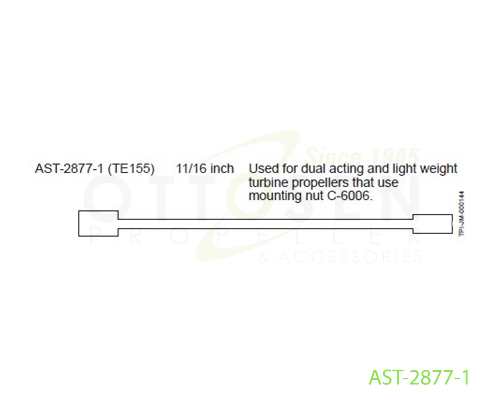 AST-2877-1-HARTZELL-PROPELLER-TORQUE-WRENCH-ADAPTER-PICTURE-1