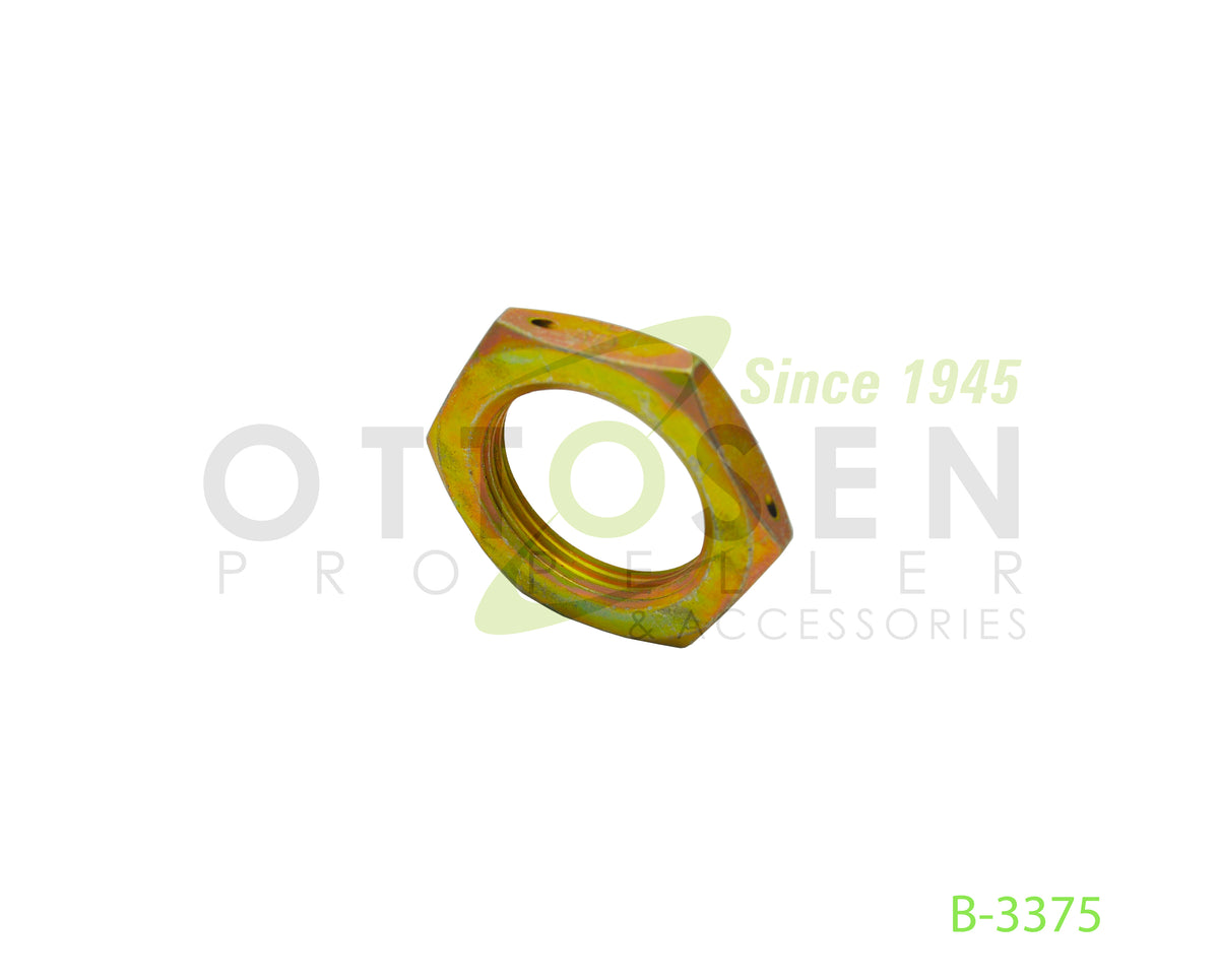 B-3375-HARTZELL-PROPELLER-THIN-DRILLED-HEX-NUT-PICTURE-1