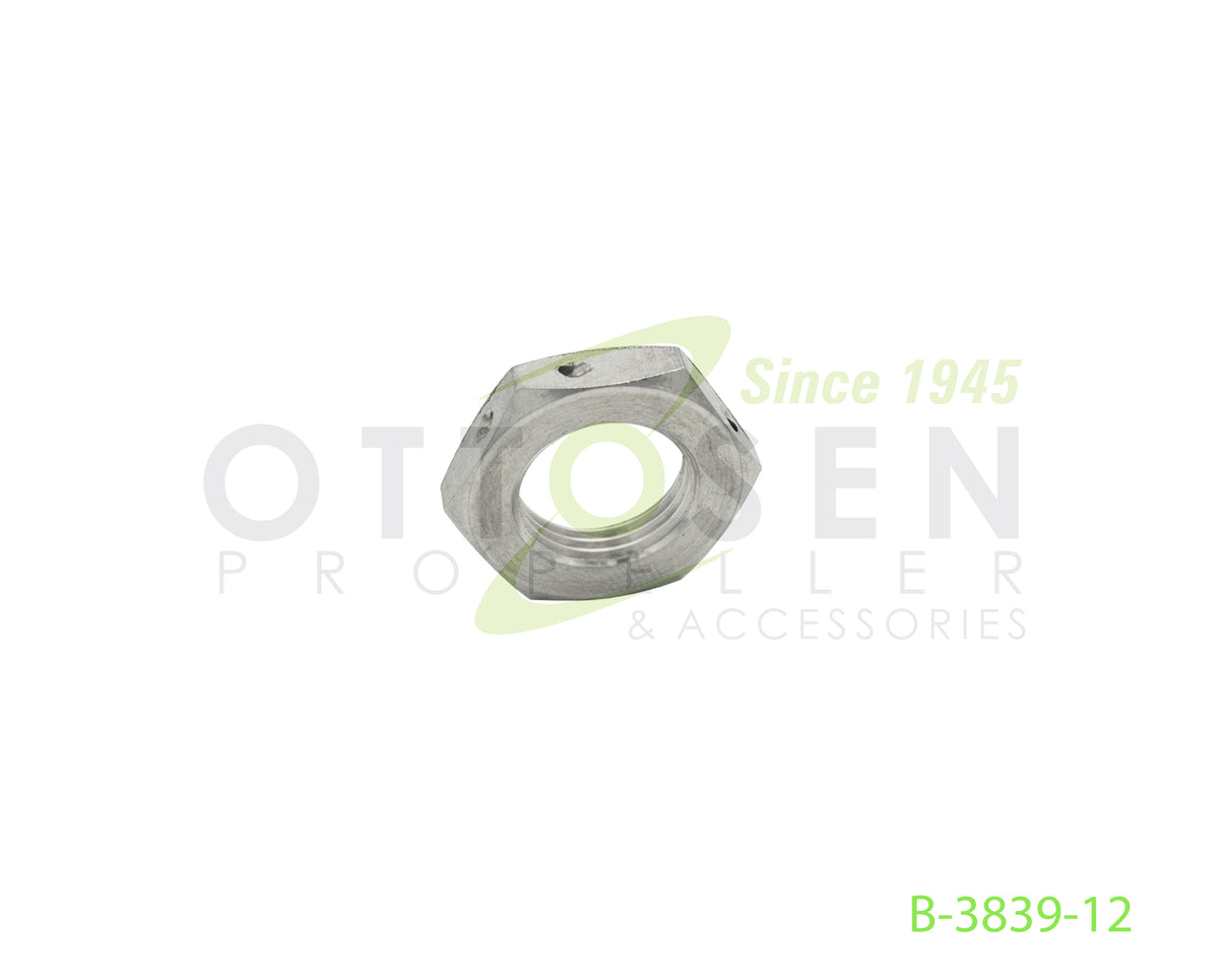 B-3839-12-HARTZELL-PROPELLER-THIN-DRILLED-HEX-NUT-PICTURE-1