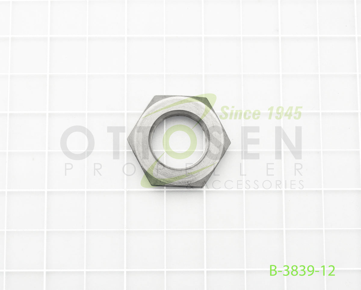 B-3839-12-HARTZELL-PROPELLER-THIN-DRILLED-HEX-NUT-PICTURE-2