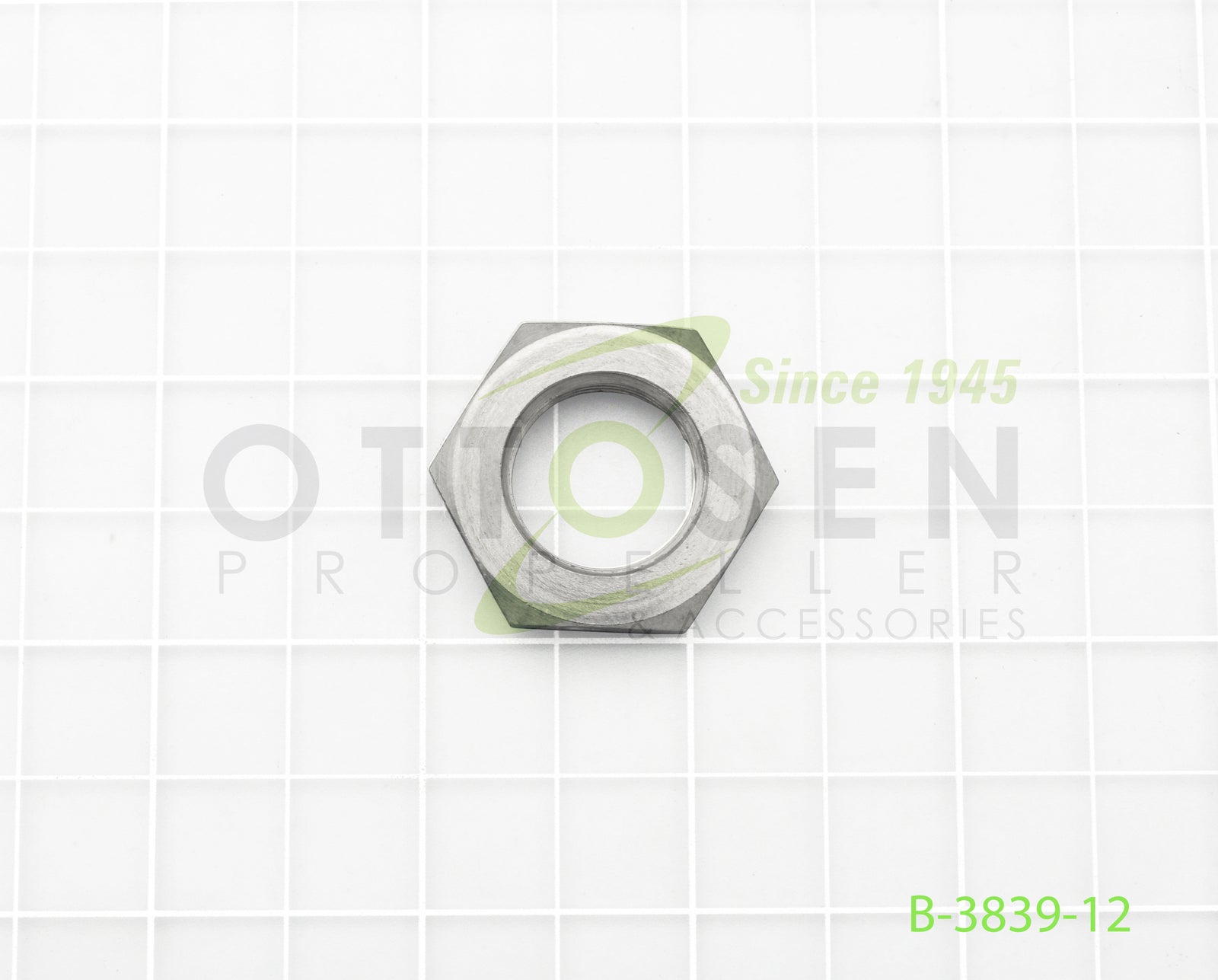 B-3839-12-HARTZELL-PROPELLER-THIN-DRILLED-HEX-NUT-PICTURE-2