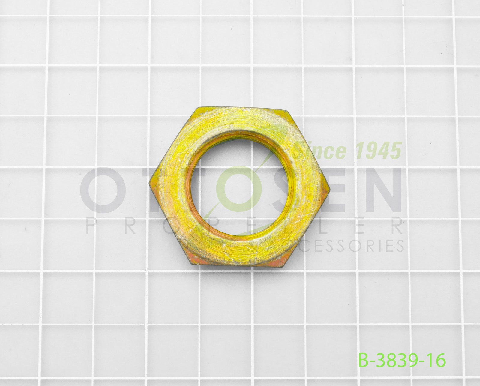 B-3839-16-HARTZELL-PROPELLER-THIN-DRILLED-HEX-NUT-PICTURE-2