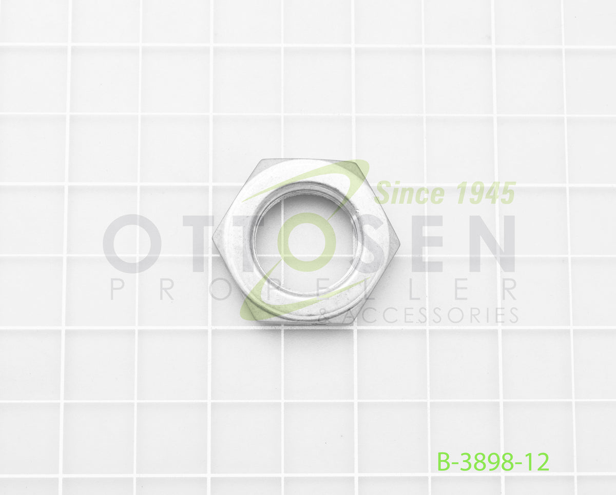 B-3898-12-HARTZELL-PROPELLER-THIN-DRILLED-HEX-NUT-PICTURE-2