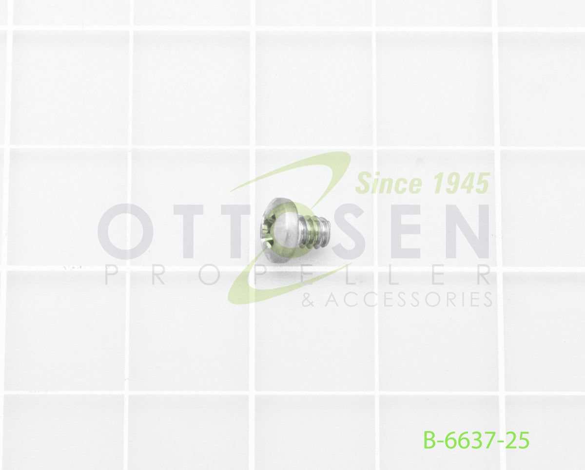 B-6637-25 - HARTZELL PAN HEAD SCREW