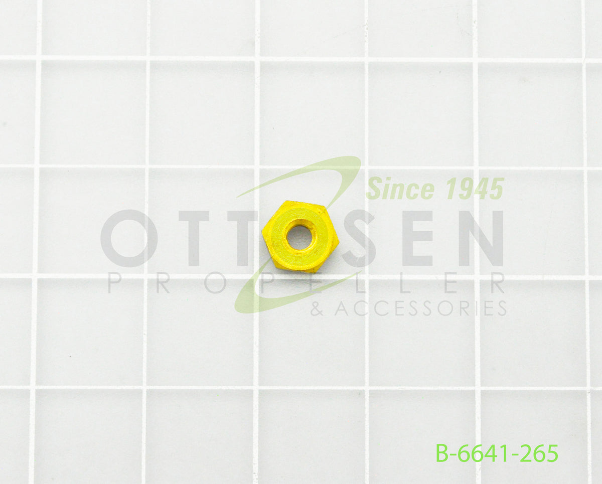 B-6641-265-HARTZELL-PROPELLER-BRASS-HEX-NUT-PICTURE-2