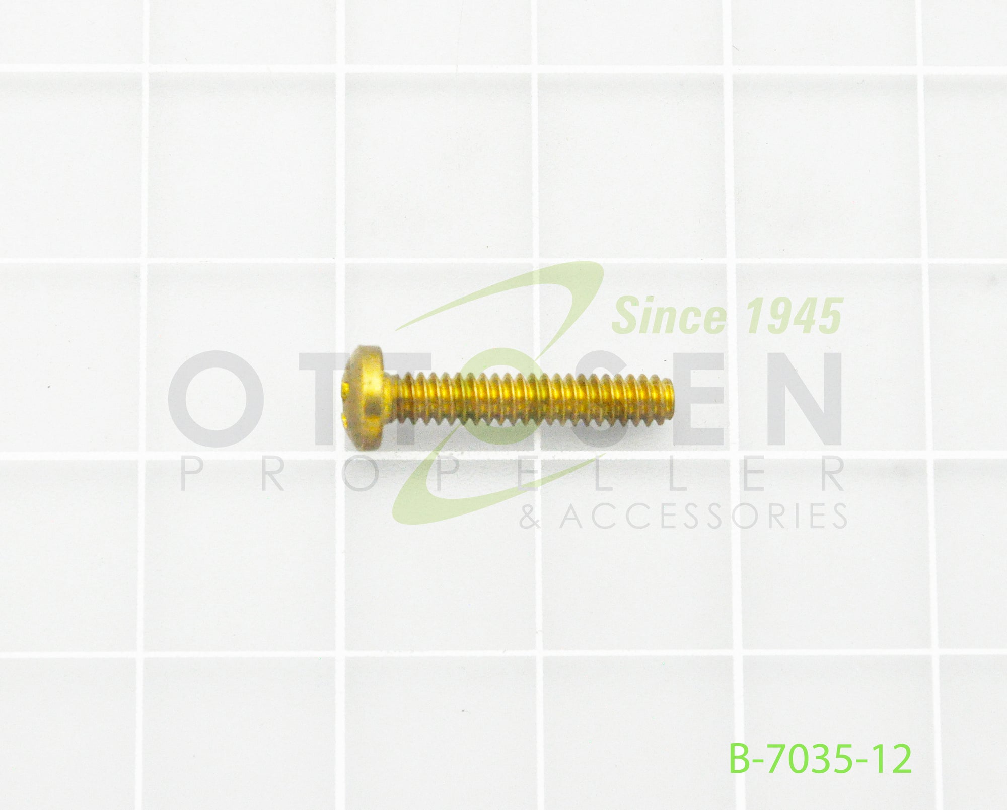 B-7035-12-HARTZELL-PROPELLER-PAN-HEAD-BRASS-SCREW-PICTURE-2