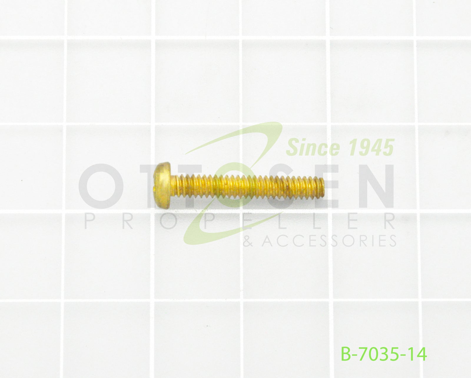 B-7035-14-HARTZELL-PROPELLER-PAN-HEAD-BRASS-SCREW-PICTURE-2