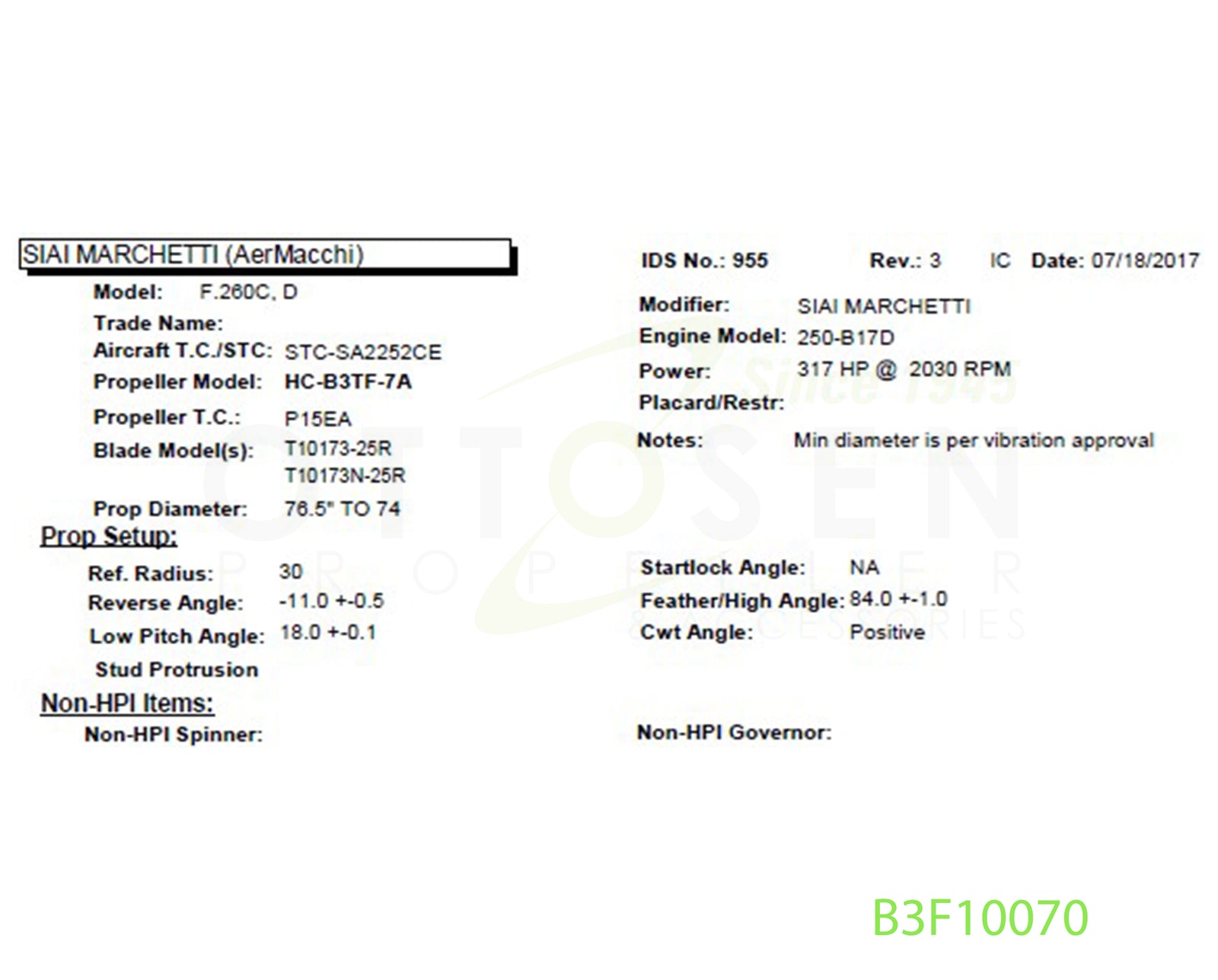 B3F10070-HARTZELL-PROPELLER-HC-B3TF-7A-T10173N-25R-PICTURE-1