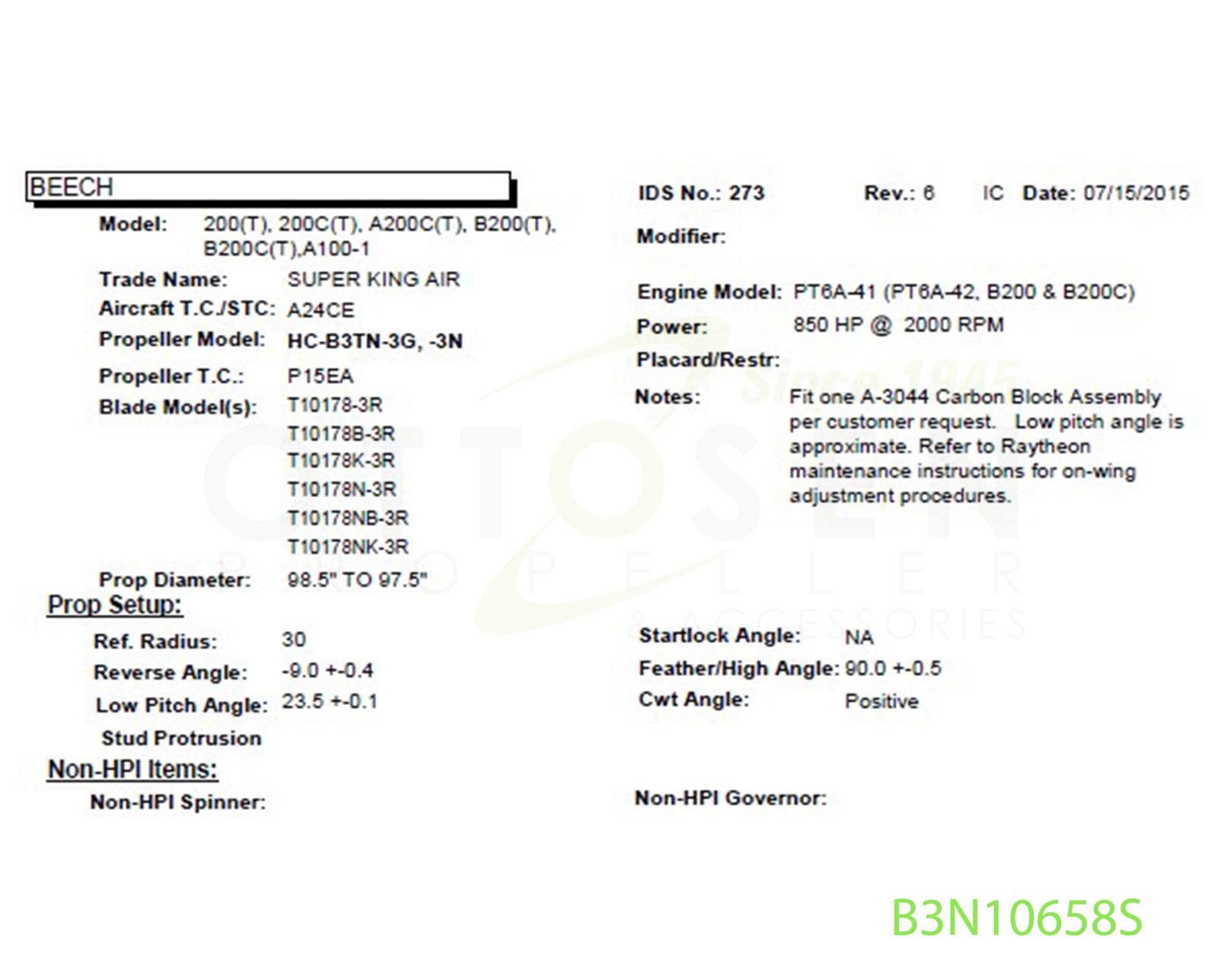 B3N10658S-HARTZELL-PROPELLER-HC-B3TN-3G-T10178NB-3R-SPINNER-PICTURE-1