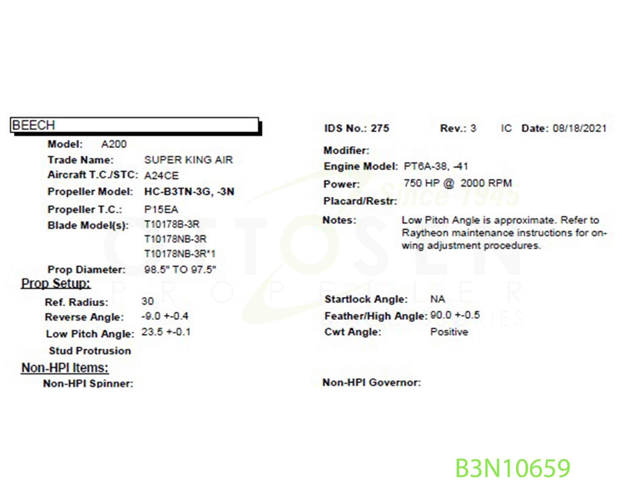 B3N10659-HARTZELL-PROPELLER-HC-B3TN-3G-T10178NB-3R-BULKHEAD-PICTURE-1