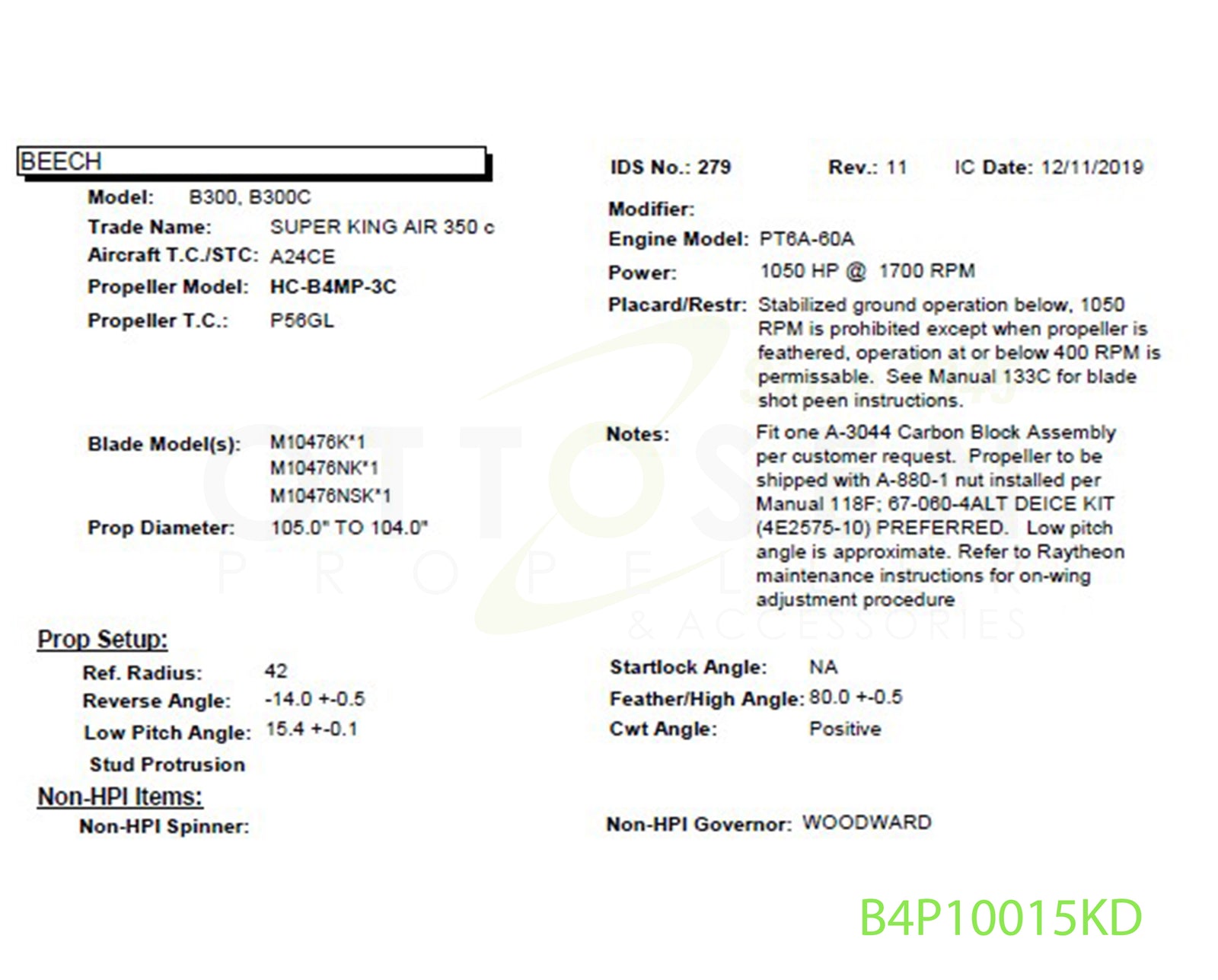 B4P10015KD-HARTZELL-PROPELLER-HC-B4MP-3C-M10476NSK*1-PICTURE-1