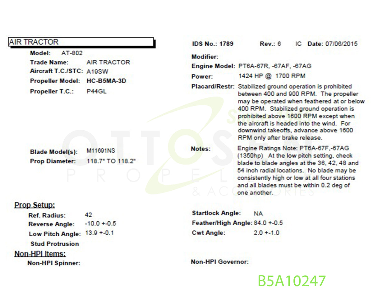 B5A10247-HARTZELL-PROPELLER-HC-B5MA-3D-M11691NS-PICTURE-1