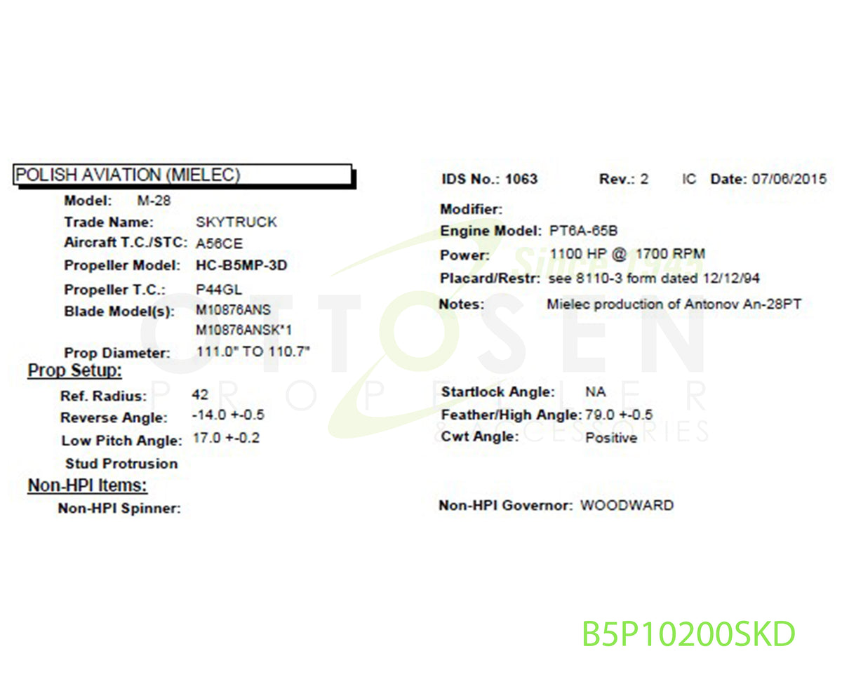 B5P10200SKD-HARTZELL-PROPELLER-HC-B5MP-3D-M10876ANSK*1-PICTURE-1