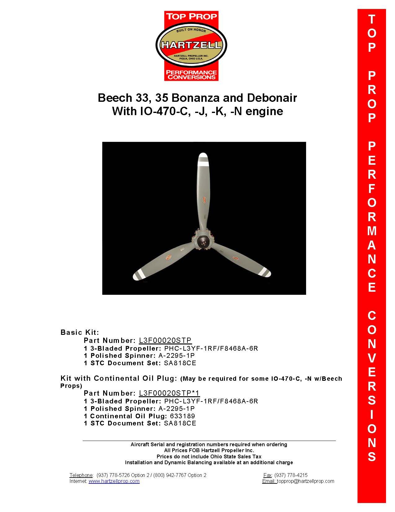 BEECH-3335-IO-470-3-BLADE-WITH-OIL-PLUG-PAGE-1